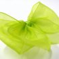 600 APPLE GREEN CLIP ON DRESSMAKERS CRAFT HATS UPHOLSTERY CUSHION HAIR BOWS