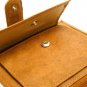 TRI FOLD GENUINE LEATHER MULTI WINDOW LGE BROWN WALLET