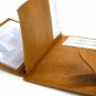 TRI FOLD GENUINE LEATHER MULTI WINDOW SM BROWN WALLET