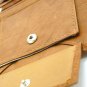 TRI FOLD GENUINE LEATHER MULTI WINDOW SM BROWN WALLET