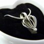 UNIQUE CHRISTMAS WISH PEARL AND STERLING SILVER NECKLACE PENDANT GIFT SET
