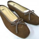 LADIES WOMENS BROWN MULE SLIP ON OFFICE SHOE SIZE 3.5 / 36 *NEW*