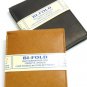 BI FOLD GENUINE LEATHER MULTI WINDOW BROWN WALLET NEW