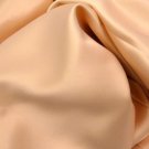 DUCHESS SATIN PEACH BRIDAL DRESS FABRIC MATERIAL