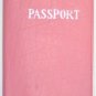 SOFT LEATHER PASSPORT COVER HOLDER WALLET BLACK FINISH