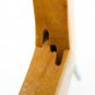 BEECH ALL WOOD COAT HANGERS TROUSER BAR ROUNDED TOP