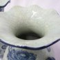 PAIR CHINESE PORCELAIN BLUE & WHITE BALUSTER VASES QING