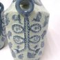 PAIR CHINESE PORCELAIN BLUE & WHITE BALUSTER VASES QING