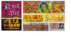 HO Scale Skid Row Decals #2
