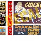 HO Scale Skid Row Decals #1