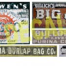 HO Scale Feed and Seed Pre-weathered Decals #2