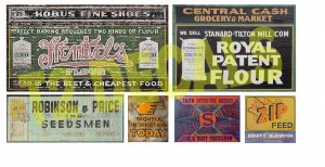 HO Scale Feed and Seed Pre-weathered Decals #6