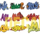 HO Scale Custom Graffiti Decals #6