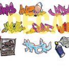 HO Scale Custom Graffiti Decals #10