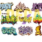 HO Scale Custom Graffiti Decals #15