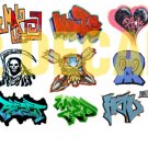 HO Scale Custom Graffiti Decals #18