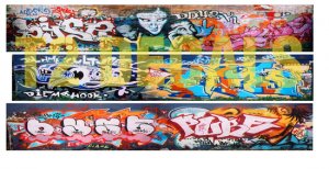 HO Scale Custom Graffiti Decals #35