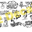 HO Scale Custom Graffiti Decals #39