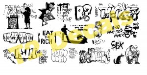 HO Scale Custom Graffiti Decals #40