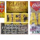 HO Scale Ghost Sign Decals #1