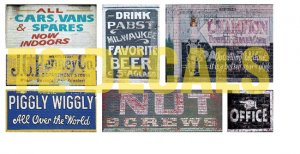 HO Scale Ghost Sign Decals #3