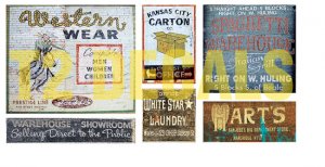 HO Scale Ghost Sign Decals #4