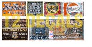 HO Scale Ghost Sign Decals #5