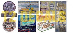 HO Scale Ghost Sign Decals #11