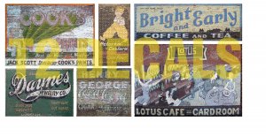HO Scale Ghost Sign Decals #28