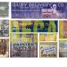 HO Scale Ghost Sign Decals #33