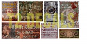 HO Scale Ghost Sign Decals #40