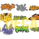 N Scale Custom Graffiti Decals #3