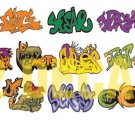 N Scale Custom Graffiti Decals #4