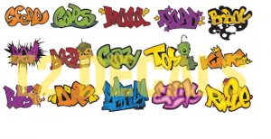 N Scale Custom Graffiti Decals #5