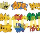 N Scale Custom Graffiti Decals #7