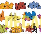 N Scale Custom Graffiti Decals #8