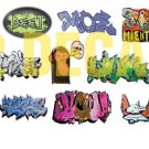 N Scale Custom Graffiti Decals #11