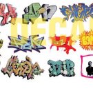N Scale Custom Graffiti Decals #12