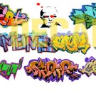 N Scale Custom Graffiti Decals #19