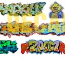 N Scale Custom Graffiti Decals #20