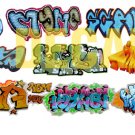 N Scale Custom Graffiti Decals #22