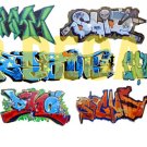 N Scale Custom Graffiti Decals #23