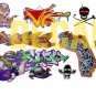 N Scale Custom Graffiti Decals #25