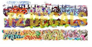 N Scale Custom Graffiti Decals #28