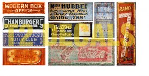 N Scale Ghost Sign Decals #7