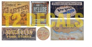 N Scale Ghost Sign Decals #18