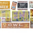 N Scale Ghost Sign Decals #29