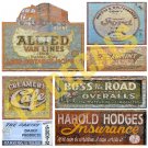 O Scale Ghost Sign Decals #19