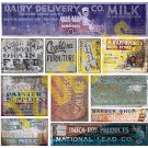 O Scale Ghost Sign Decals #33