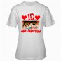 1D One Direction Music tour 2012 white t shirt S M L XL Size